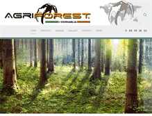 Tablet Screenshot of cea-agriforest.com